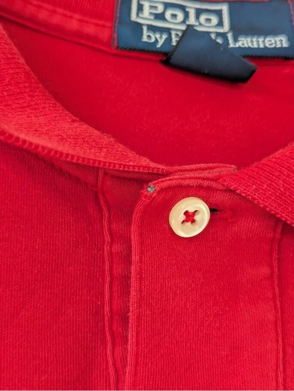 Vintage Y2K Polo Ralph Lauren Polo Shirt Mens XL Red Short Sleeve Streetwear PRL